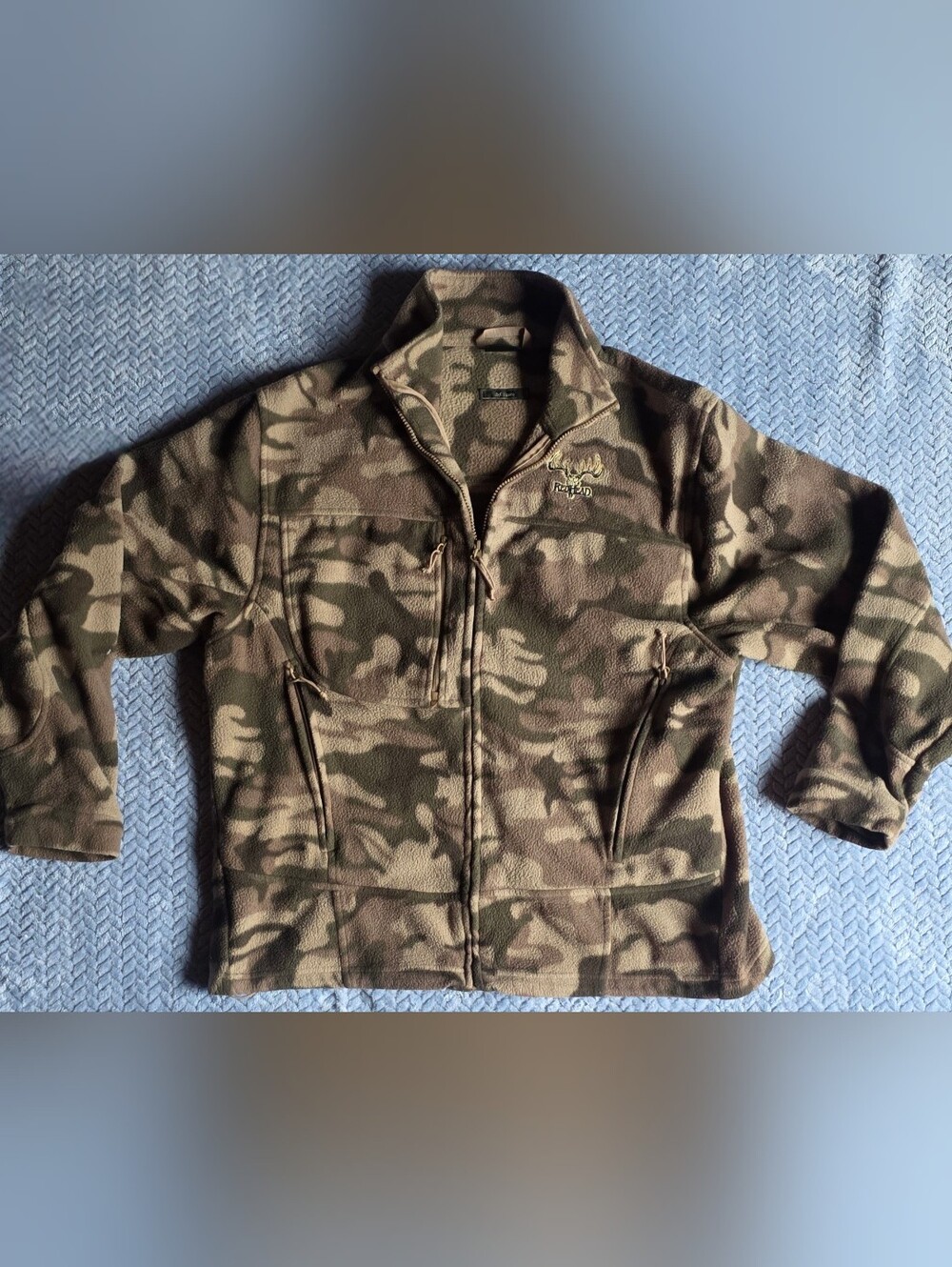 Men's RedHead Camo Fleece Zip-Up Jacket -